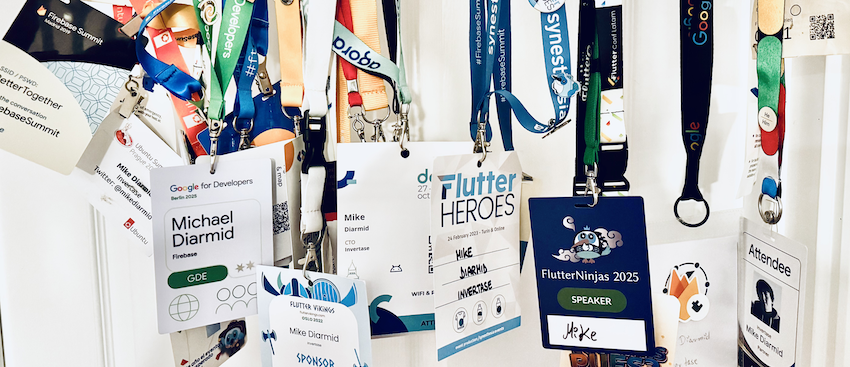 Conference badges collection
